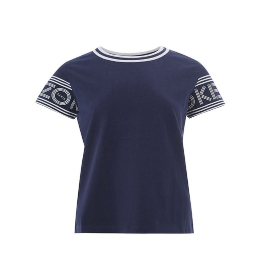 Kenzo Blue Cotton Tops & T-Shirt