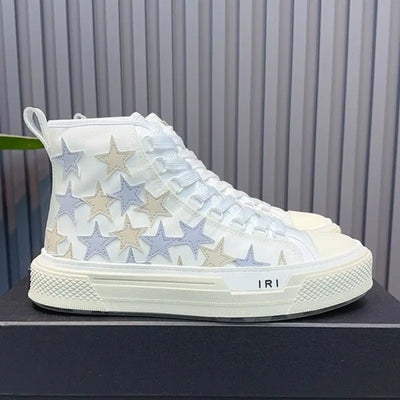 2023 Men's High-Top Star Canvas Sneakers (Thick Sole)