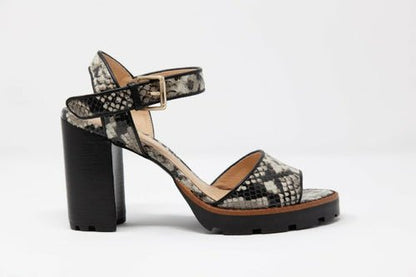 Anna Tony Leather Sandals Python