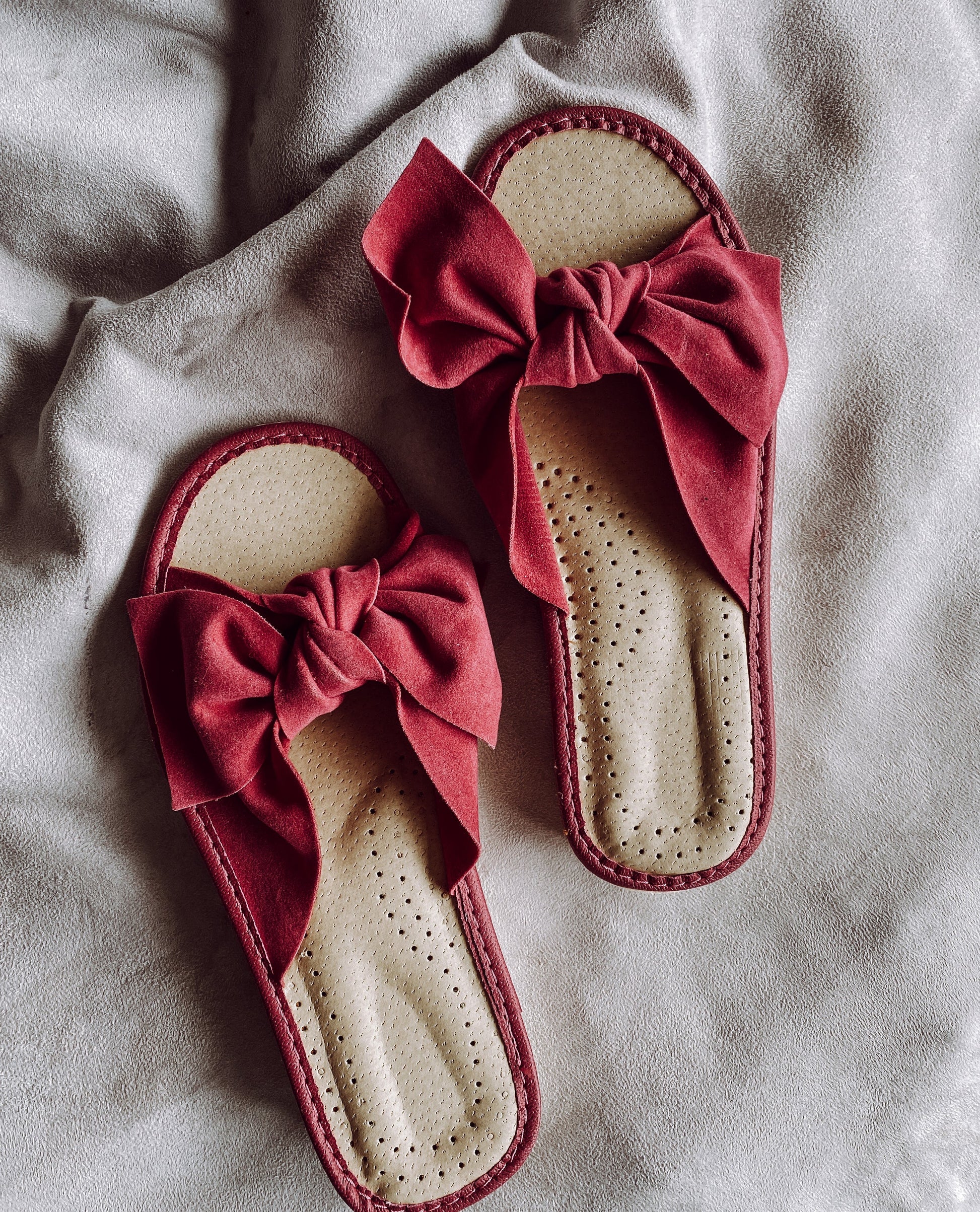 Pink Ribbon Slippers