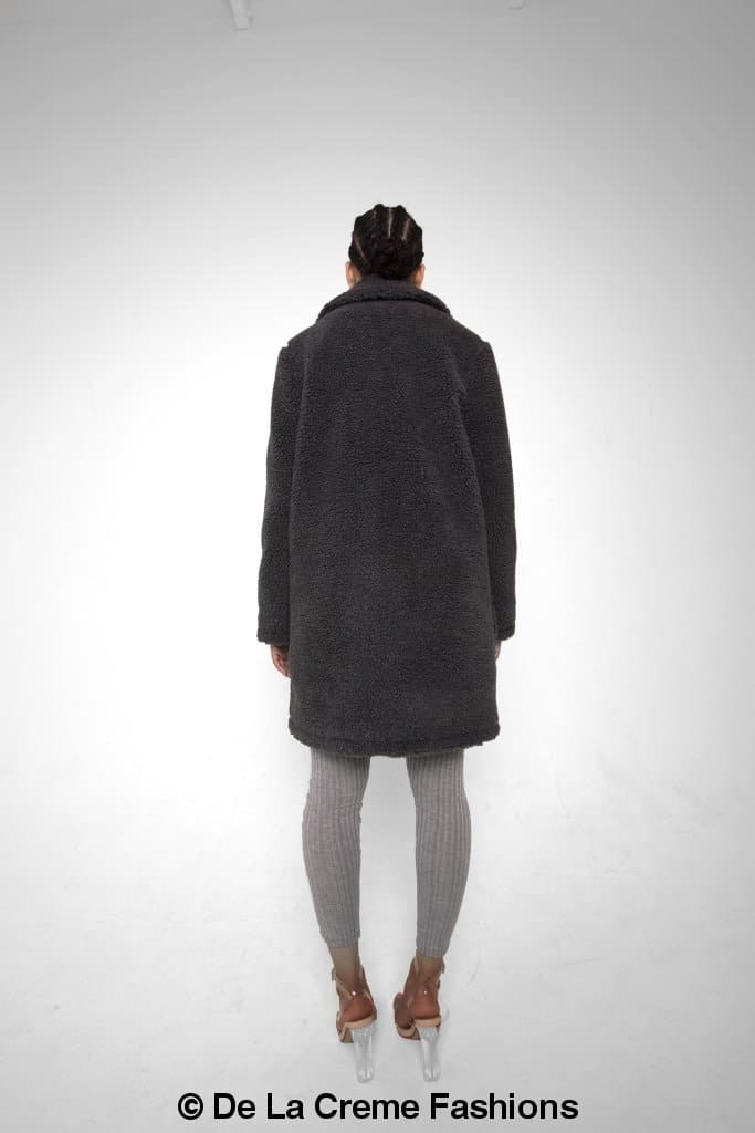 Jacqueline Oversized Teddy Coat