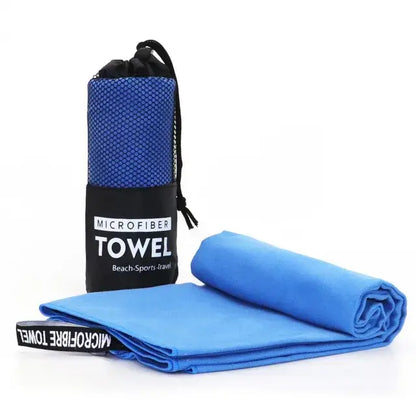 Quick Drying Absorbent Towels Blue Small(80x40cm)