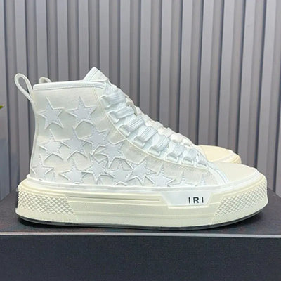2023 Men's High-Top Star Canvas Sneakers (Thick Sole)