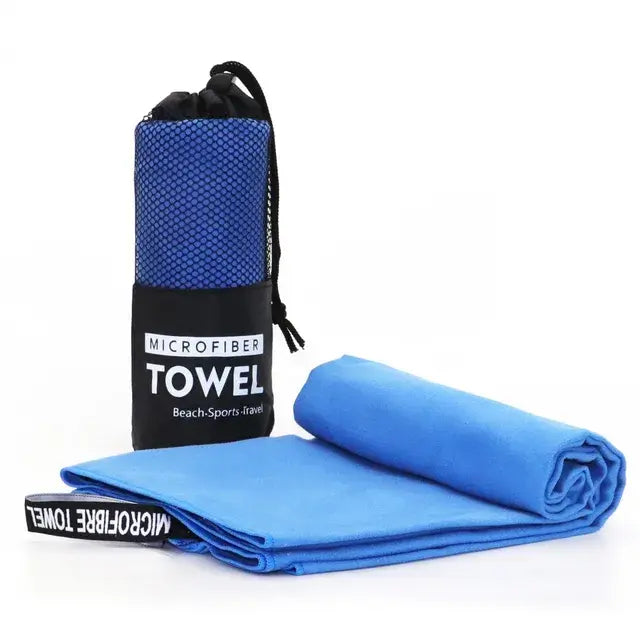 Quick Drying Absorbent Towels Blue Extra Large(130x80cm)