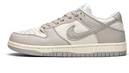 Chaussures de basket Dunk AJ1 Low blanches pures pour couples