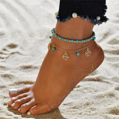 Turtle Anklets Gold 50159