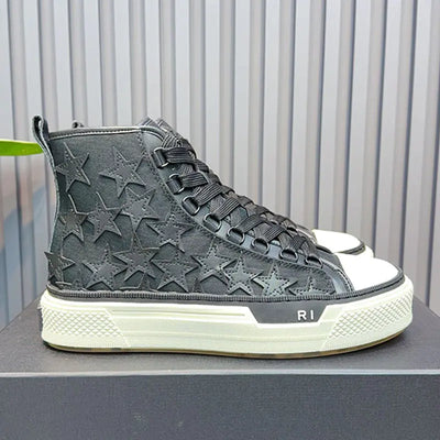 2023 Men's High-Top Star Canvas Sneakers (Thick Sole)