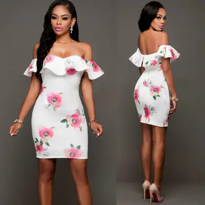 Women's Party Dress, Sexy Off-Shoulder Cocktail Dress