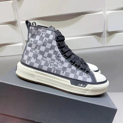 2023 Men's High-Top Star Canvas Sneakers (Thick Sole)